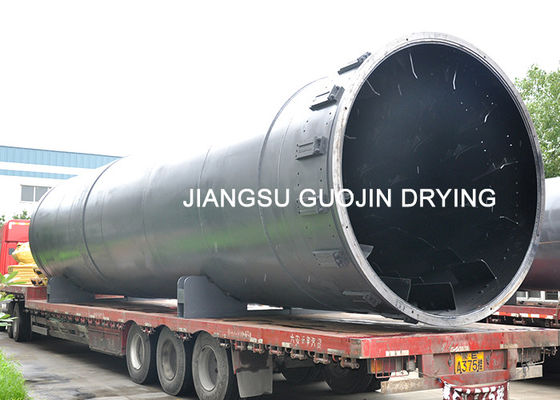 Pengering Drum Rotary Kotoran Sapi Kapasitas Pemrosesan Besar 20tons / jam