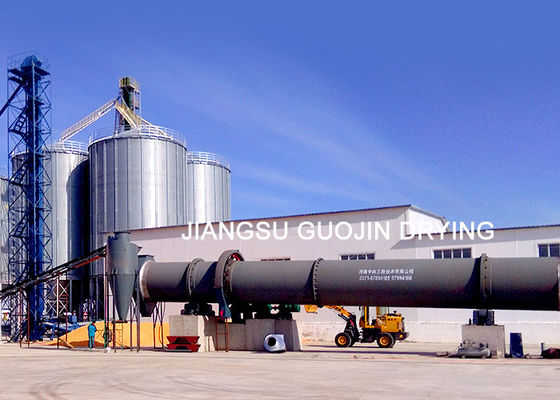 RD1.2 * 12 Meter Rotary Drum Dryer Industri Untuk Pengeringan Pupuk