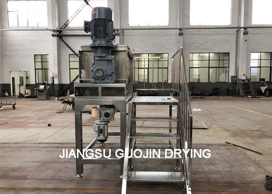 Blender Pita Ganda Horizontal Industri untuk Mencampur Bubuk Kering