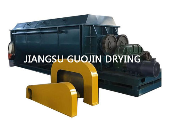 Pengering Dayung Vakum Minyak Panas Lumpur Industri 5000kg / H