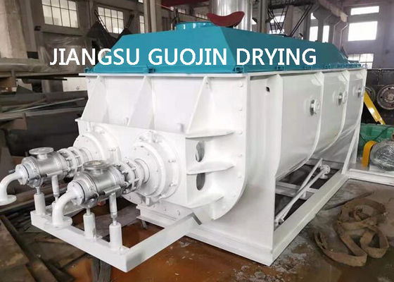 Sumber Panas Uap Pengering Dayung Pisau Berongga Pengeringan Lumpur Berkelanjutan