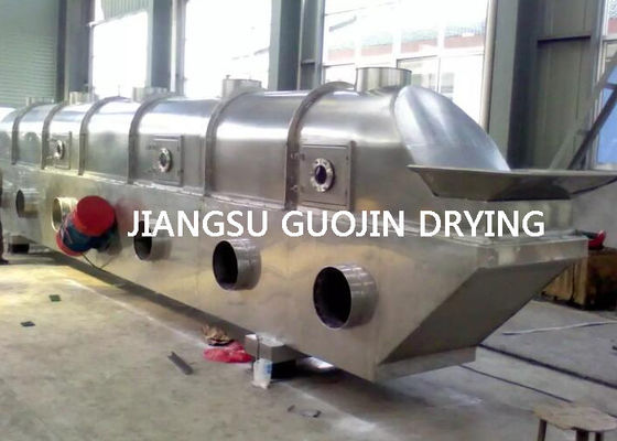 10M Panjang Mesin Pengeringan Tempat Tidur Cairan Bergetar Terus Menerus Untuk Gula