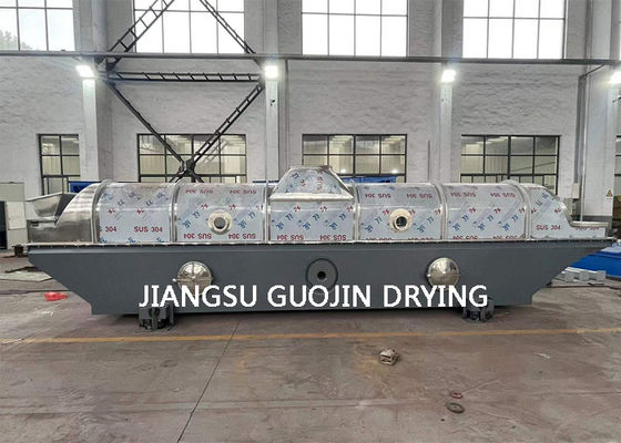 Pengering Dedak Padi Berkelanjutan Pengering Tempat Tidur Cairan Bergetar Untuk Industri Farmasi