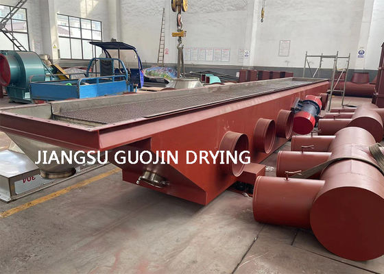 ZLG-1.5x9M Horizontal Continuous Vibrating Fluidized Bed Dryer Untuk Garam