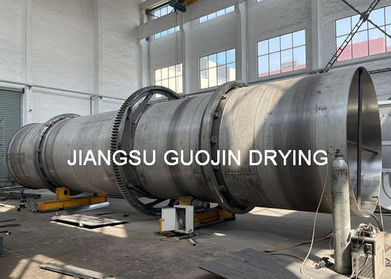 2M Diameter 12000kg / H Rotary Drum Dryer Untuk Pupuk Fosfor