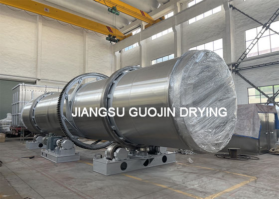 Rotary Drum Dryer Kapasitas Besar 12T/h 20M Panjang Untuk HP Vesicant