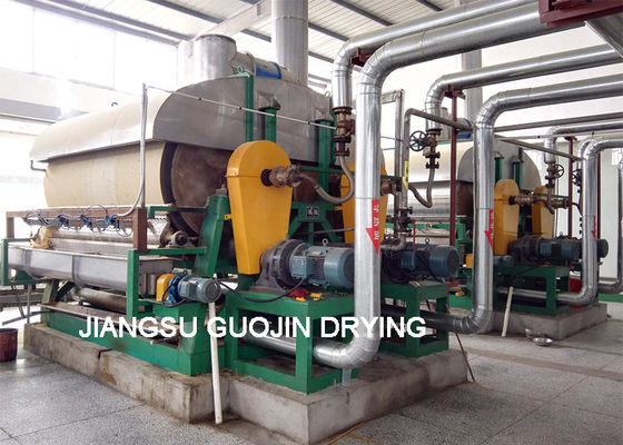 Mesin Pengering Drum Silinder Ganda Seri HG Untuk Bubuk Tepung Kentang