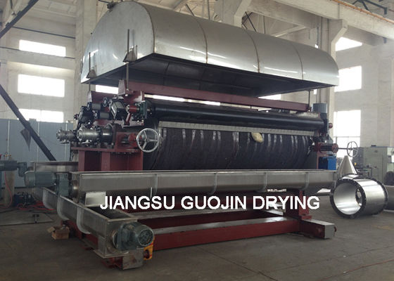 Pengering Drum Rotary Silinder Ganda 150-300kg / jam Untuk Ragi Bir Brewery