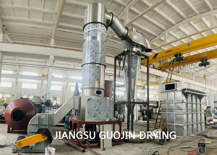 Foodstuff XZG-10 Spin Flash Dryer dengan Pengaduk Untuk Ampas Tepung Jagung