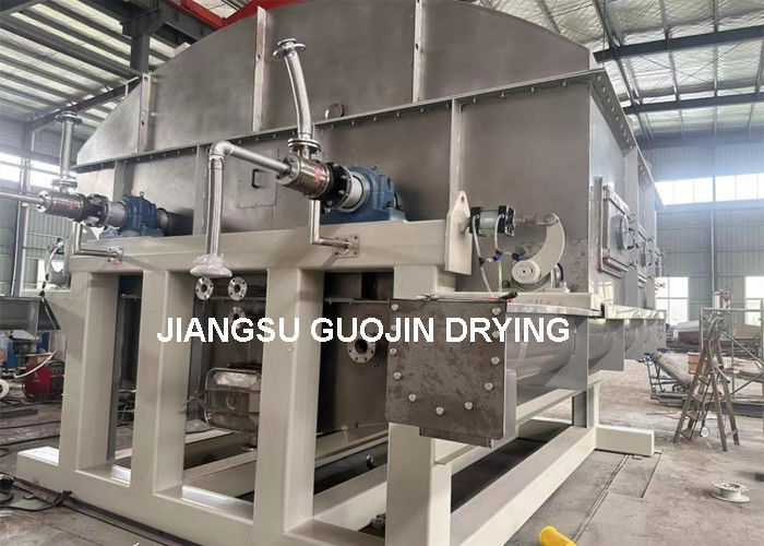 Metode pembuangan Conveyor sekrup pengering drum tunggal tertutup dengan area pemanasan 14,1M2