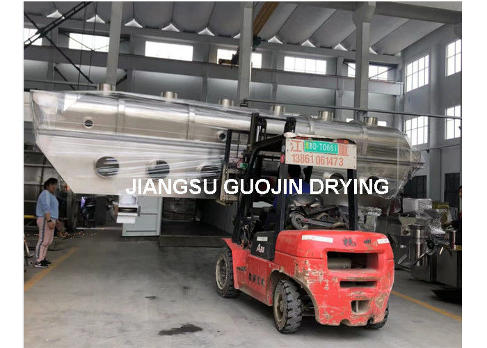 Mesin pengering tempat tidur cairan baja tahan karat 290-420kg/jam Kapasitas 40-70 derajat Suhu udara keluar 14,4 M2 Ruas tempat tidur