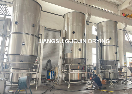 Efisiensi 1800mm Granulator dengan 750kg Max Kapasitas 1500L Volume dan 45 Kw Kekuatan kipas