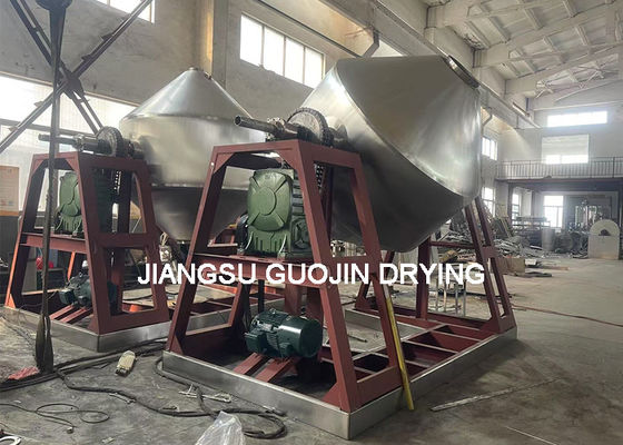 Maksimalkan Efisiensi Pengeringan 1000L Pengering Paddle Hollow 200kg Berat Pemuatan