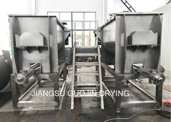200kg Food Grade Horizontal Ribbon Mixer Untuk Bubuk