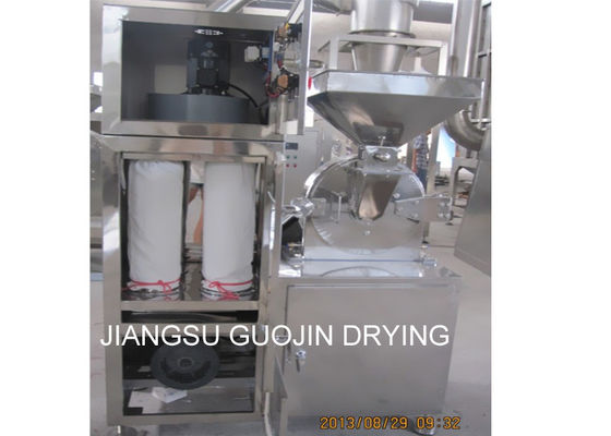 Stainless Steel Universal Pulverizer 1500kg / jam Dengan Filter Bag