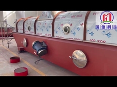 Pengering Tempat Tidur Cairan Bergetar Kontinyu Horizontal ZLG-1.5x9 Seri Untuk Gula