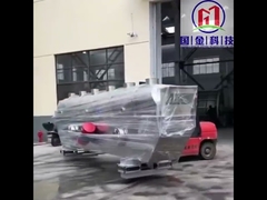 Perlengkapan pengeringan tempat tidur cairan bergetar terus menerus 1.2x9M