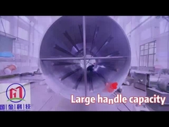 Desain Mekanis Kayu Serpihan Pengering Rotary 3t/h